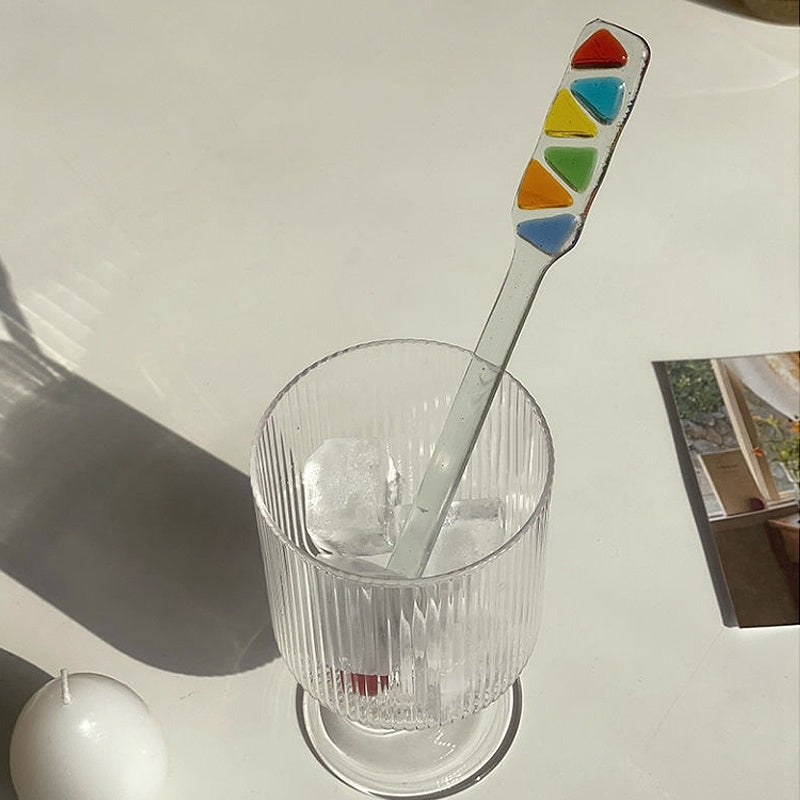 Glass Coffee Cocktail Stick Ice Filter