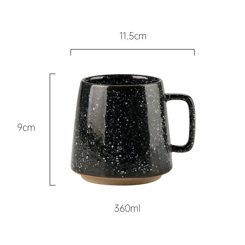 Creative Retro Ceramic Cup Office Tea Home Large-capacity Coffee