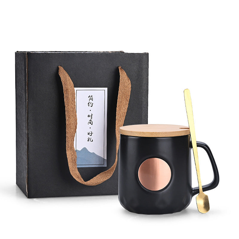 Home Fashion Bronze Ceramic Mug Coffee