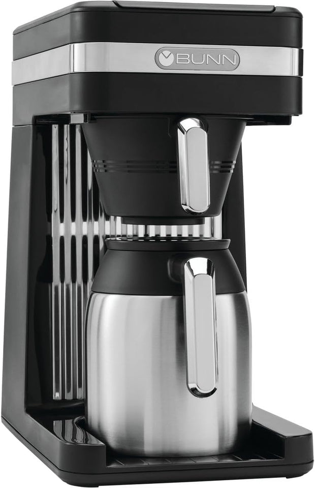 55200 CSB3T Speed Brew Platinum Thermal Coffee Maker Stainless Steel, 10-Cup, Black