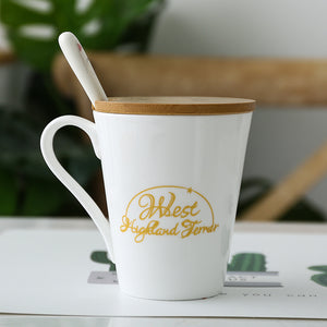 Creative Coffee Milk Cup Ceramic Leisure