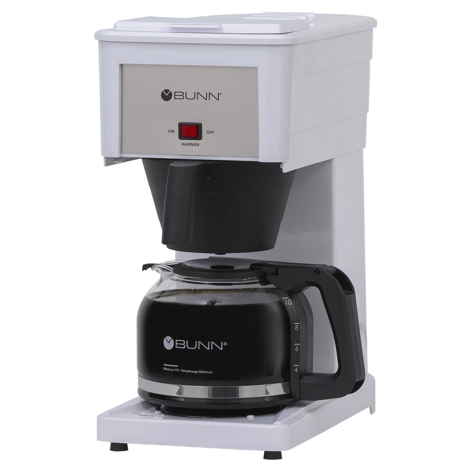 GRW Speed Brew Classic 10-Cup Coffee Maker, White, 38300.0060