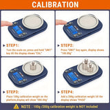 AccuWeight Digital Gram Scale for Weed with 300g/0.01g Limit Small Pocket Coffee Scale with High Accuracy, School Powder Jewelry Scale with Tare and Calibration for Kitchen Food Scale, father gift