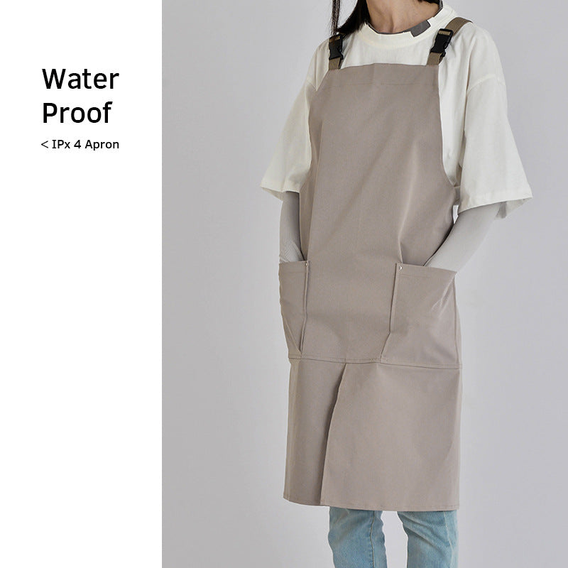 Waterproof Coffee Restaurant Canvas Apron