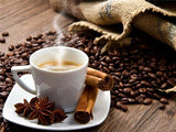Coffee Theme Diamond Painting Landscape Mosaic