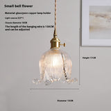 Retro Nordic Brass Glass Small Droplight Restaurant Bedside Unique Creative Simple Lamps