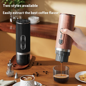 Capsule Coffee Machine Wireless Heating Portable Italian Automatic Concentrated Capsule Ground Coffee Three-in-one