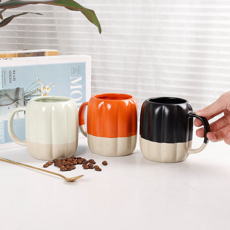 Fashion Pumpkin Ceramic Milk Coffee Cup