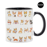 Corgi Ceramic Mug Office Home Coffee Cup