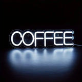 1pc USB Powered COFFEE LED Neon Light Sign Wall Table Decor for Bedroom Kids Room Bar Wedding Party Decoration