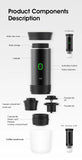 Automatic Espresso Coffee Machine USB Charging 60ML 3 in 1 Cold Hot Brew Professional Espresso Coffee Maker