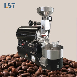1kg Stainless Steel Coffee Roaster Machine Small Gas Powered Coffee Roaster Coffee Roaster Electric 220v for Sale