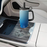 40oz Water Bottle  Insulated Stainless Steel Tumbler Luxury Reusable Beer Mug Cup with Handle and Lid for Parties and Fitness