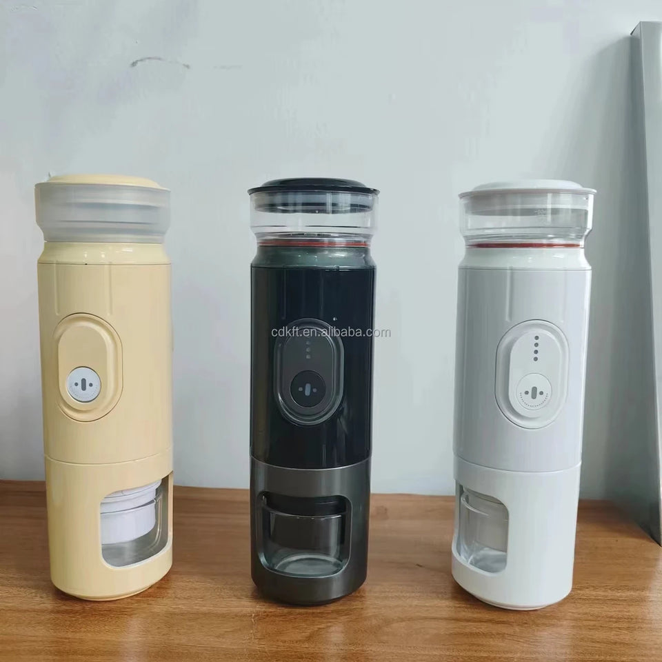 Outdoor Portable Mini Electric Travel Coffee Maker Fully Automatic USB Capsule Espresso Coffee Machine