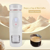 Outdoor Portable Mini Electric Travel Coffee Maker Fully Automatic USB Capsule Espresso Coffee Machine
