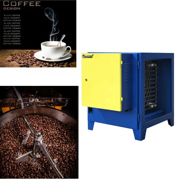 No Smoke No Grease High Quality ESP Air Purifier Kitchen for Coffee Roaster