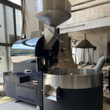 HW-17kg 15kg Double Drum Cast Iron Stainless Steel Gas Hot air Heating Coffee Roasters Coffee Bean Coffee Roaster Machine