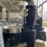 HW-17kg 15kg Double Drum Cast Iron Stainless Steel Gas Hot air Heating Coffee Roasters Coffee Bean Coffee Roaster Machine