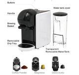 China Professional Cafe Shop Office Home Hotel Kitchen Smart 19bar Italy Espresso Maker Cappuccino Making Capsule Coffee Machine