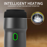 High Quality 12v 220v Mini Automatic Espresso Portable Coffee Machine Portable Espresso Maker with Adaptor,car Charging Cable