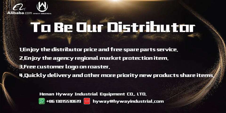 HW-60kg Double Drum Cast Iron Stainless Steel Gas Hot air Heating Commercial Coffee Roasters Coffee Bean Coffee Roaster Machine