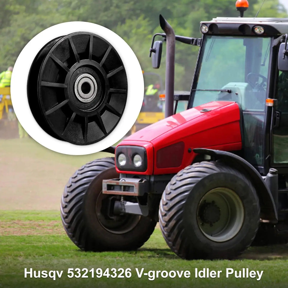 194326 Idler Pulley Compatible with Mower Drive YT3000 YET4000 GT6000 YTH21K46 Lawn Mower with 42" 54" Deck Replace 532194326