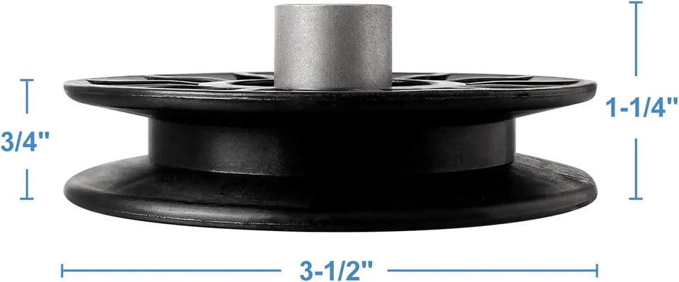 194326 Idler Pulley Compatible with Mower Drive YT3000 YET4000 GT6000 YTH21K46 Lawn Mower with 42" 54" Deck Replace 532194326
