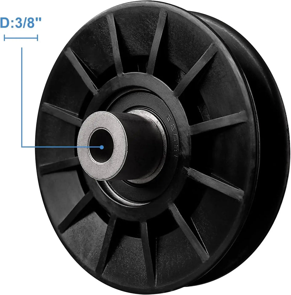 194326 Idler Pulley Compatible with Mower Drive YT3000 YET4000 GT6000 YTH21K46 Lawn Mower with 42" 54" Deck Replace 532194326