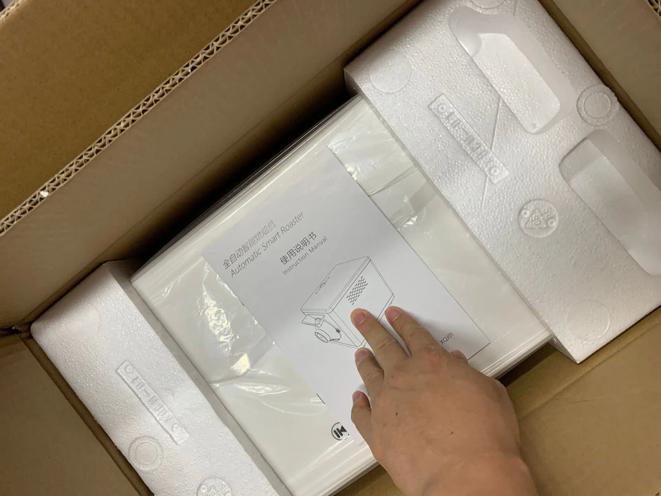 Ready-to-ship 1600w Commercial Home Coffee Roaster Baking Heating Machine Time Control Making Coffee Peanut Jam Tea