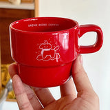 Drink More Coffee Cup Personalized Fashionable Tea Coffee Cup For Home Party