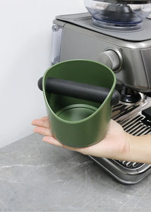 Coffee Knock Box For Grind Waste Grounds Dump Bin Anti-slip Pads Shock-Absorbent With Removable Bar Espresso Maker Barista Tools