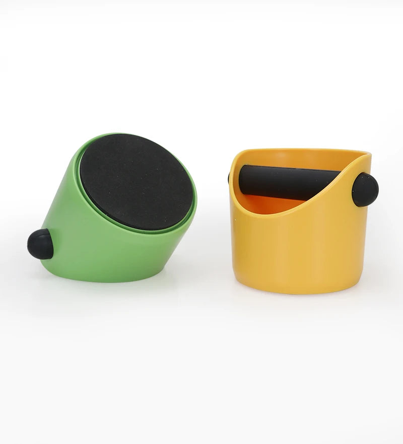 Coffee Knock Box For Grind Waste Grounds Dump Bin Anti-slip Pads Shock-Absorbent With Removable Bar Espresso Maker Barista Tools