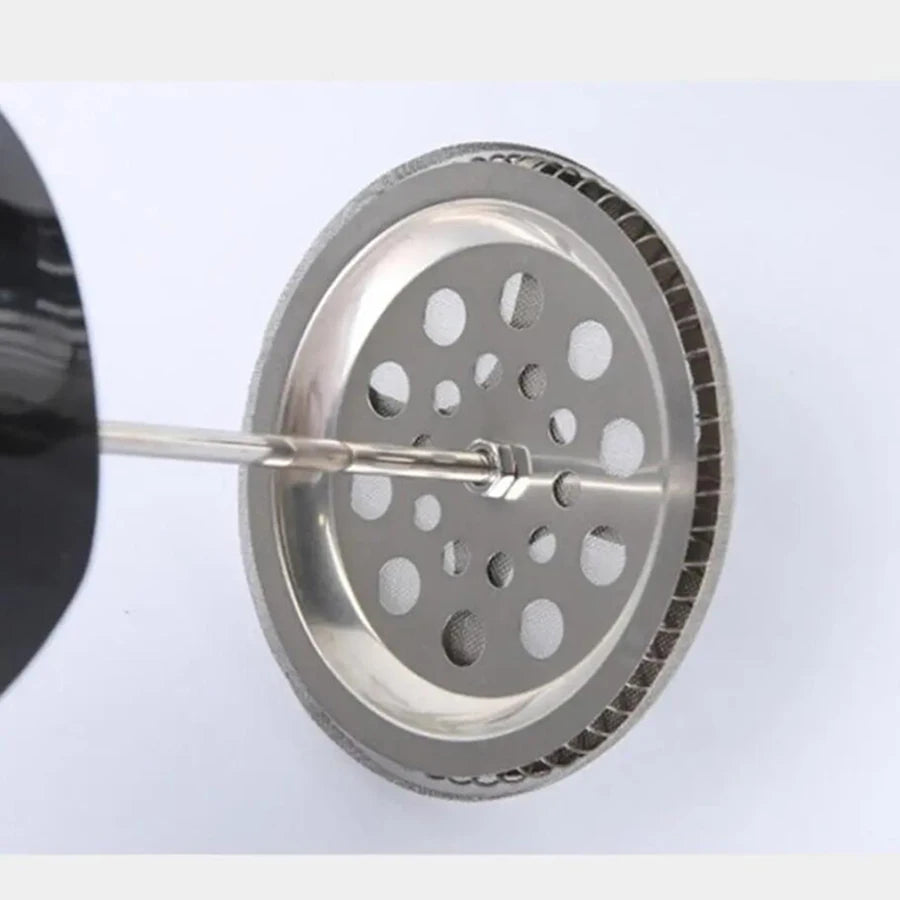 Stainless Steel Tea Coffee Brewer with Filter Heat-Resistant Anti-Rust Multifunctional with Handle Tea Maker for Making Coffee