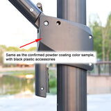 Wholesale Heavy Duty Motorized Large Commercial Sun Garden Customized Cantilever Restaurant Market Patio Outdoor Umbrella