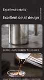 BINCOO 350ml/800ml/1000ml Coffee Maker Pot French Press Coffee Maker Stainless Steel Double Walled Insulated Coffee Maker Pot