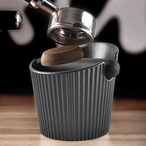 Commercial Knock Box Large Capacity Barista Standing Coffee Knock Box Includes Barista Cloth And Trash Bag For Cafe Use