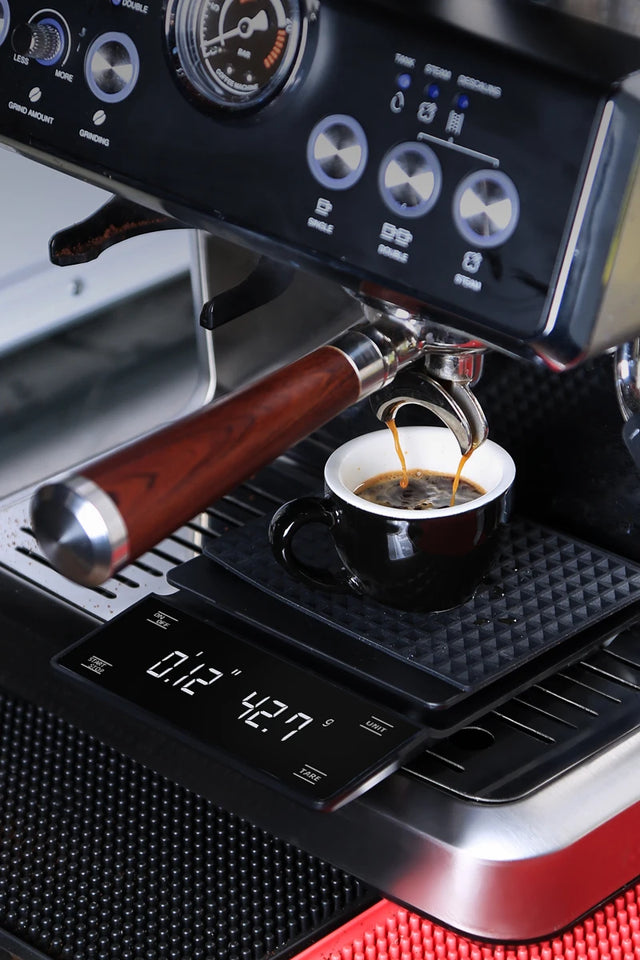 Coffee Scale with Timer 0.1g High Precision Digital Rechargeable for Pour-Over Coffee Espresso Portable Scale for Kitchen Use