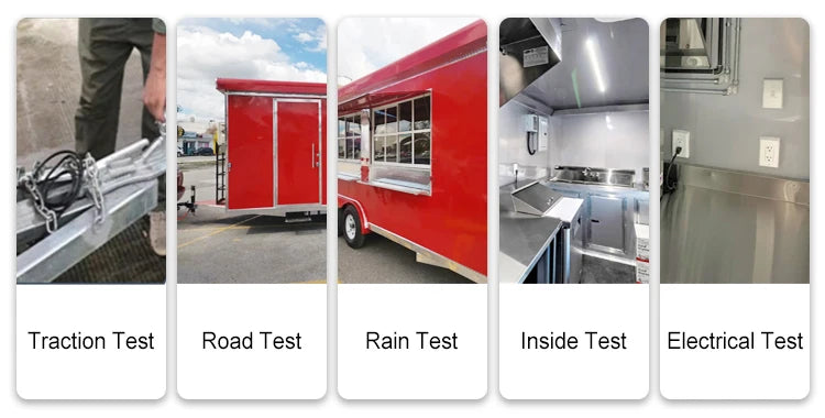 Mobile Snack Business Truck Small Food Trailer Vending Cart