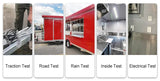 Mobile Snack Business Truck Small Food Trailer Vending Cart
