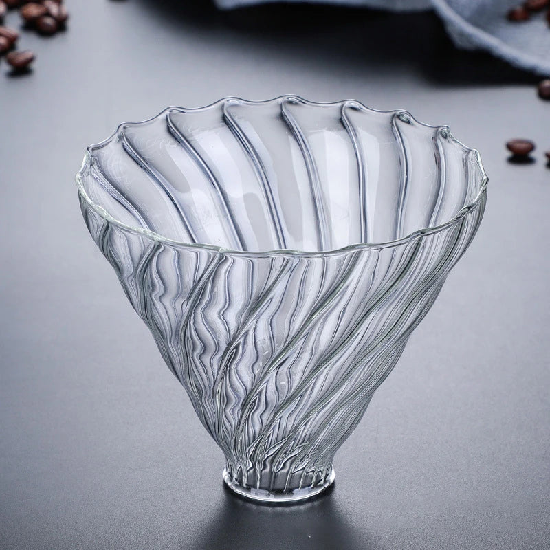 Coffee Dripper V Shaped Pour Over Coffee Pot Hand Brewing Pots Coffee Filter Cup Coffee Kettle Dripper Stand Coffee Maker Set