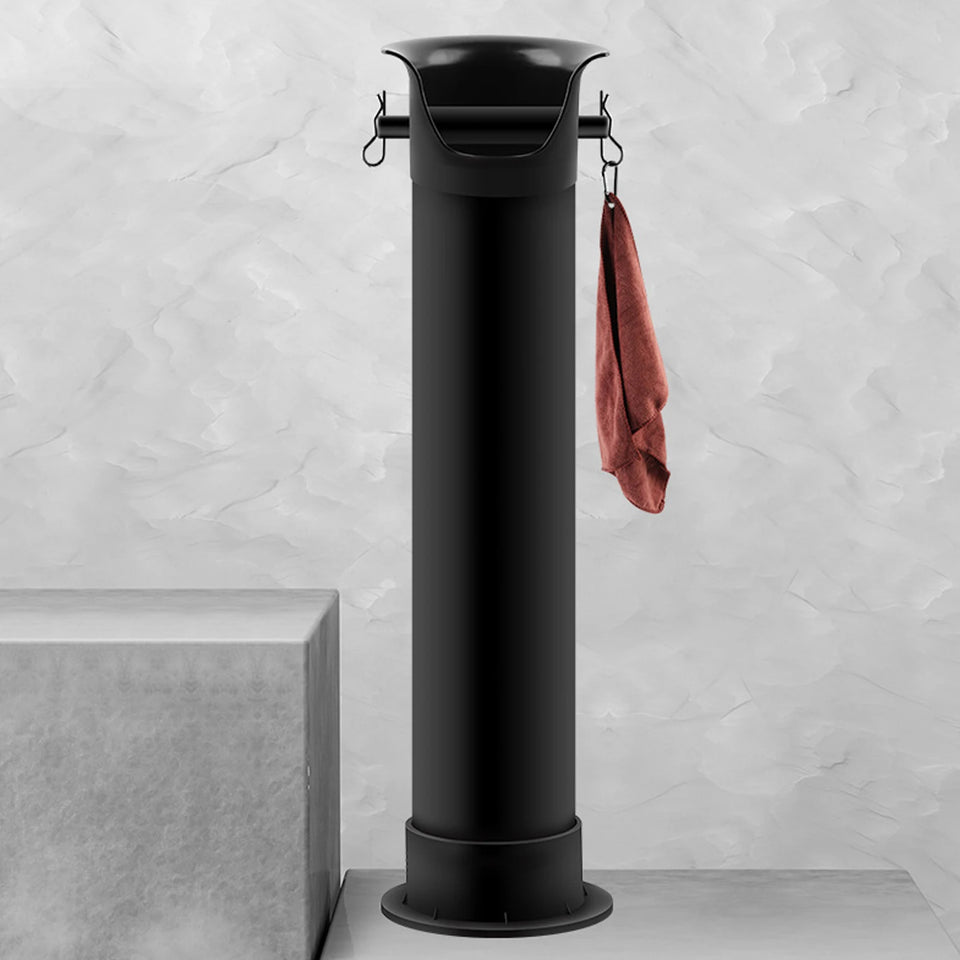 Coffee Knock Box Commercial Floor Standing Coffee Grounds Collection Bin for Restaurants Home Kitchens