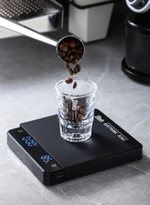Bincoo Espresso Measuring Cup, Glass Espresso Extraction Cup, Ounce with Scale, Small Milk Cup, Milk Can, Coffee Cup, 50ml