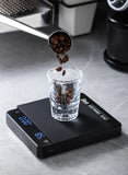Bincoo Espresso Measuring Cup, Glass Espresso Extraction Cup, Ounce with Scale, Small Milk Cup, Milk Can, Coffee Cup, 50ml