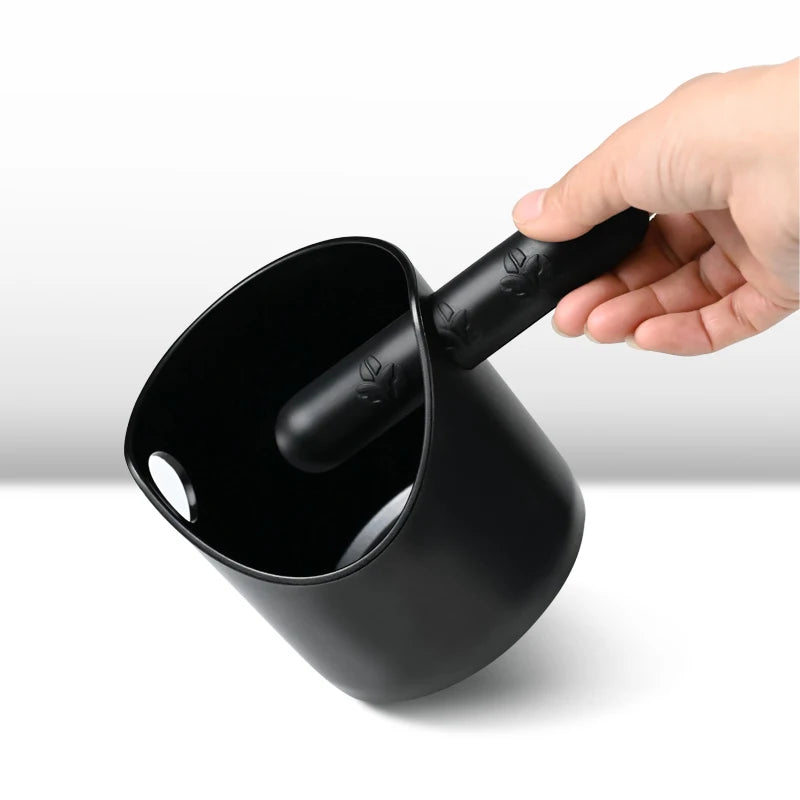 Coffee Knock Box For Grind Waste Grounds Dump Anti-slip Pad Shock-Absorbent With Removable Bar Espresso Maker Cafe Barista Tools