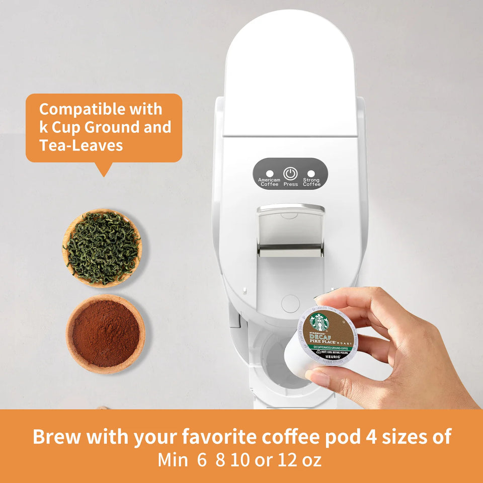 Commercial Capsule Coffee Machine Portable Mini Espresso Machine Desk Mini Coffee Maker Energy Saving Mode Quiet office coffee