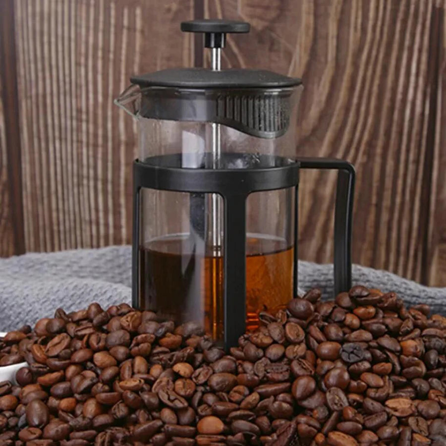 Stainless Steel Tea Coffee Brewer with Filter Heat-Resistant Anti-Rust Multifunctional with Handle Tea Maker for Making Coffee