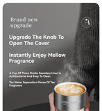 Coffee Cup Cold And Hot Insulated With Filter Chamber Office And Leisure Stainless Steel Cup  Ice Cubes Hold