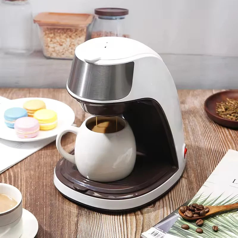 High-Quality Commercial Espresso Machine - Coffee Pod Compatible, Portable, Stainless Steel, Fast Brew, Easy Use/Clean