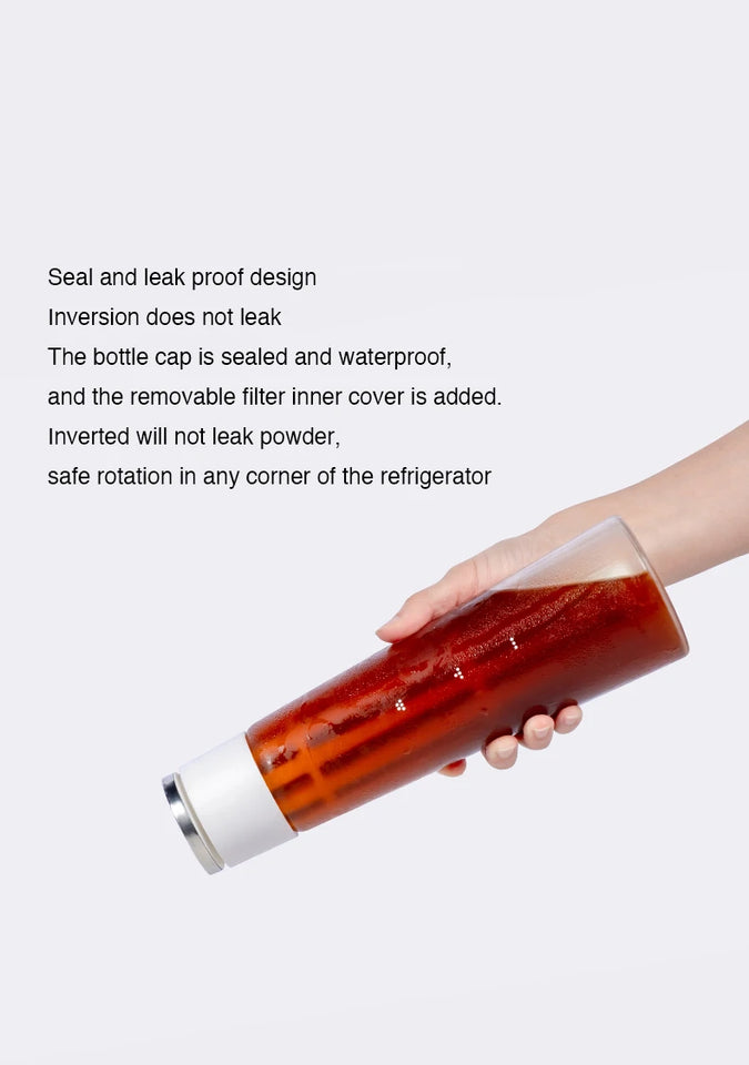 TIMEMORE cold brewer 600ml ice coffee maker make cold brew coffee enjoy cool summer perfect for homemade iced coffee and ice tea