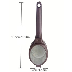 Coffee Filter Spoon Reusable Coffee Capsule Powder Tea Infuser Loose Leaf Strainer Bag Spoons Fine Pastic Mesh Kitchen Filters